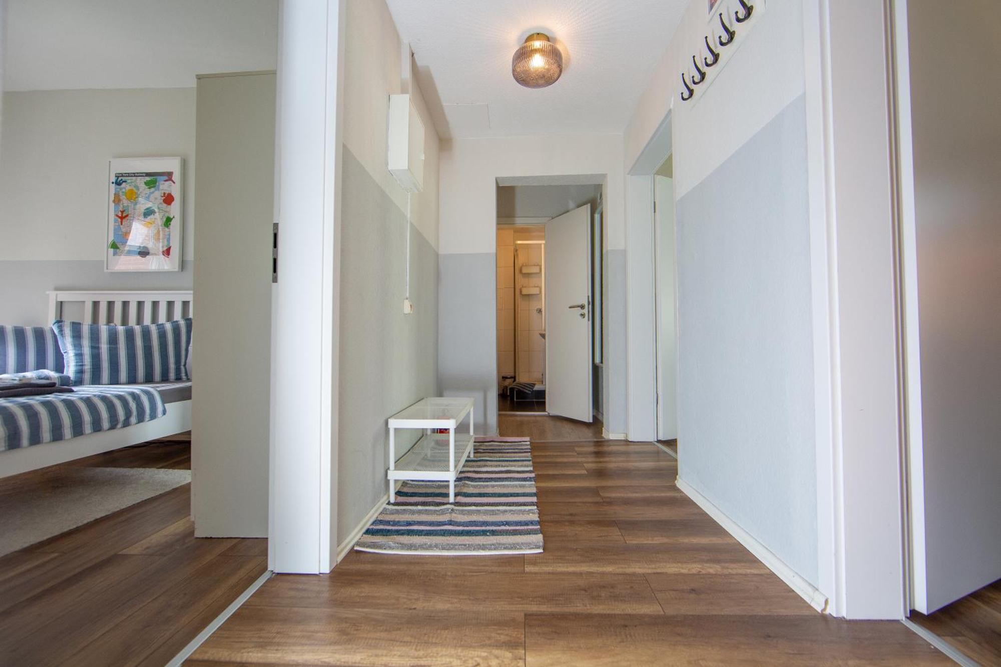 Grossraum-Apartments Mit 2Sz, Wz, Kueche, Smart-Tv, Parken, Etc エアフルト 部屋 写真
