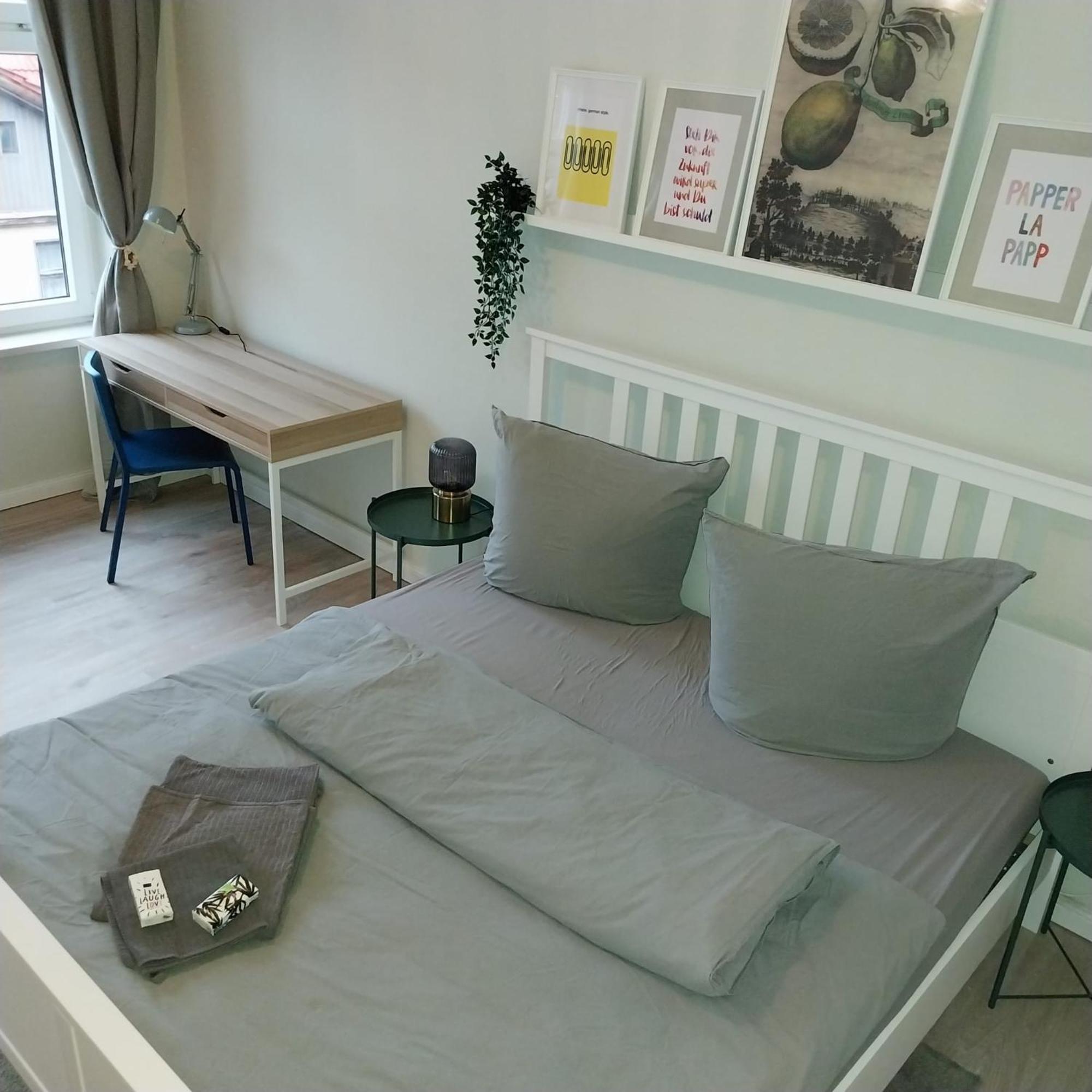 Grossraum-Apartments Mit 2Sz, Wz, Kueche, Smart-Tv, Parken, Etc エアフルト 部屋 写真