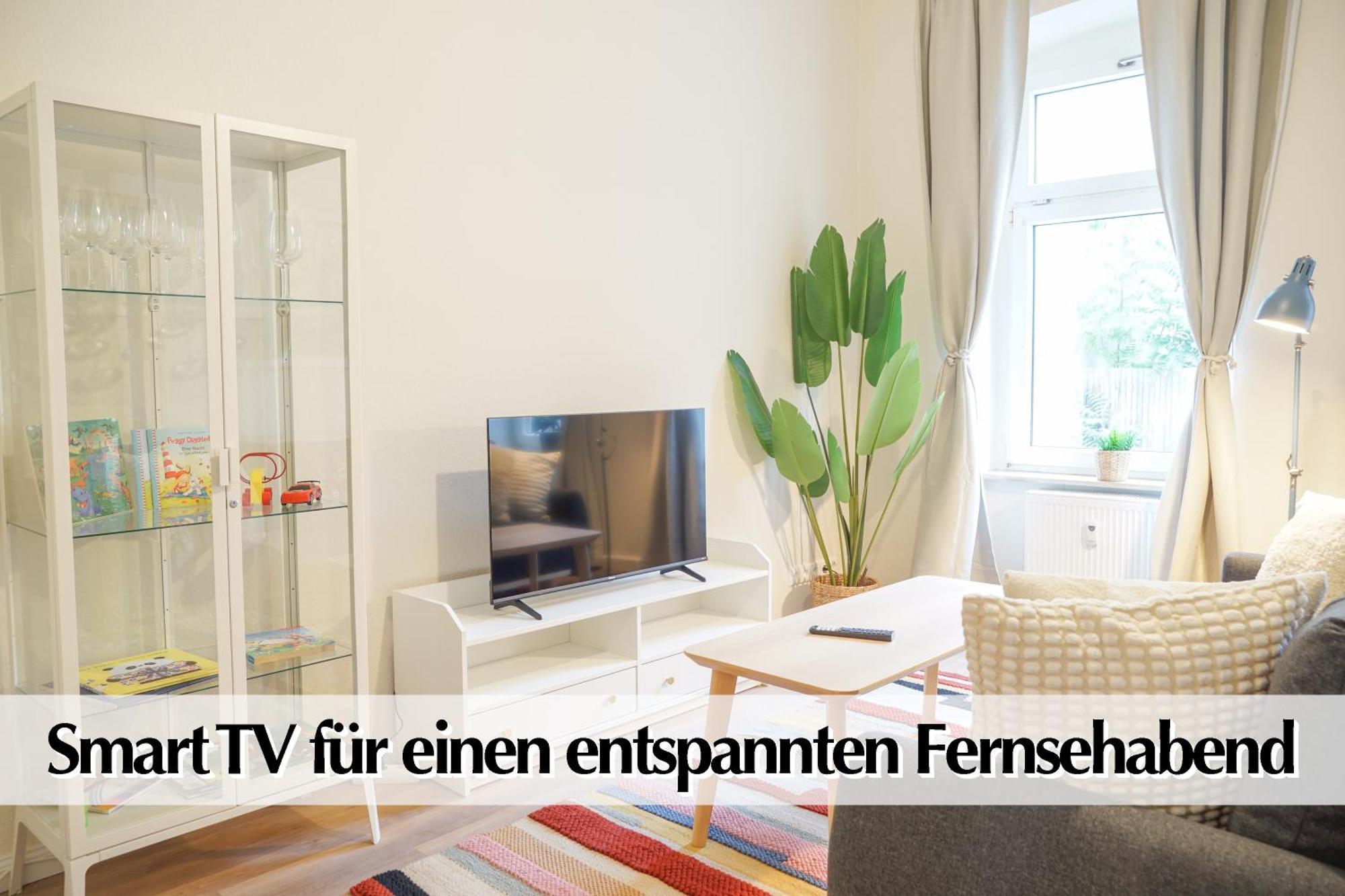 Grossraum-Apartments Mit 2Sz, Wz, Kueche, Smart-Tv, Parken, Etc エアフルト 部屋 写真