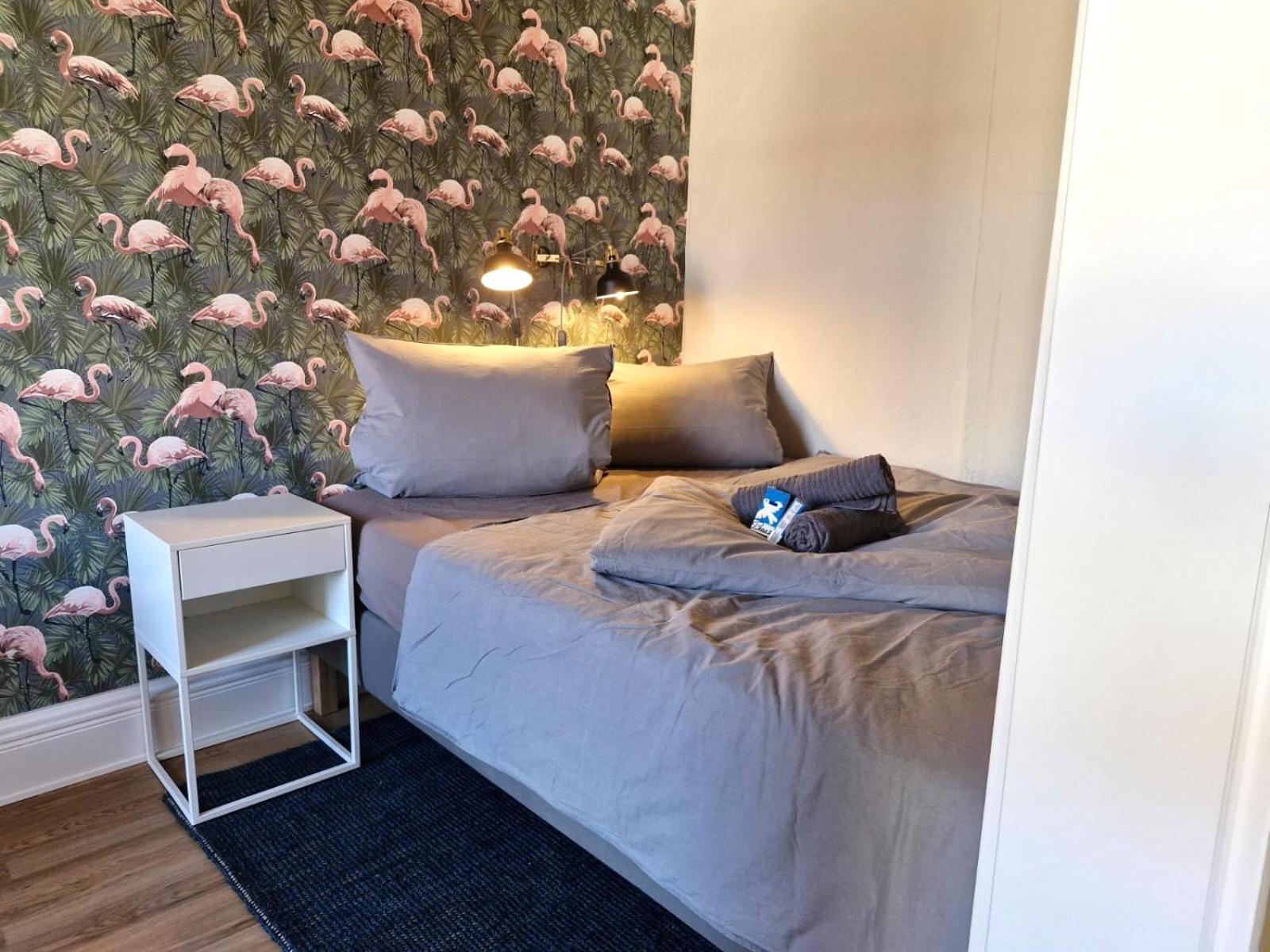 Grossraum-Apartments Mit 2Sz, Wz, Kueche, Smart-Tv, Parken, Etc エアフルト 部屋 写真